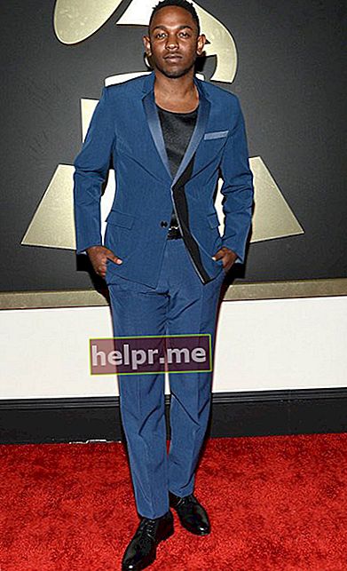 Kendrick Lamar assisteix a la 56a edició dels premis Grammy al Staples Center el 26 de gener de 2014.