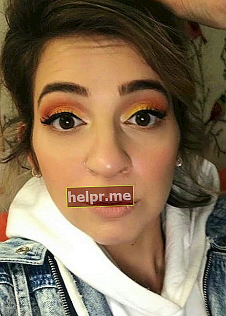Gabbie Hanna într-un selfie pe Instagram, așa cum s-a văzut în ianuarie 2018