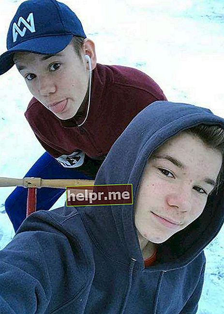 Marcus i Martinus Gunnarsen en una selfie d'Instagram el desembre de 2017