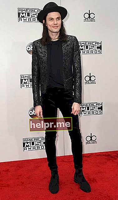 James Bay la American Music Awards în noiembrie 2016 la Los Angeles