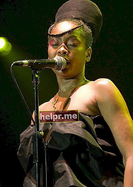 Erykah Badu tijekom nastupa 2008. godine
