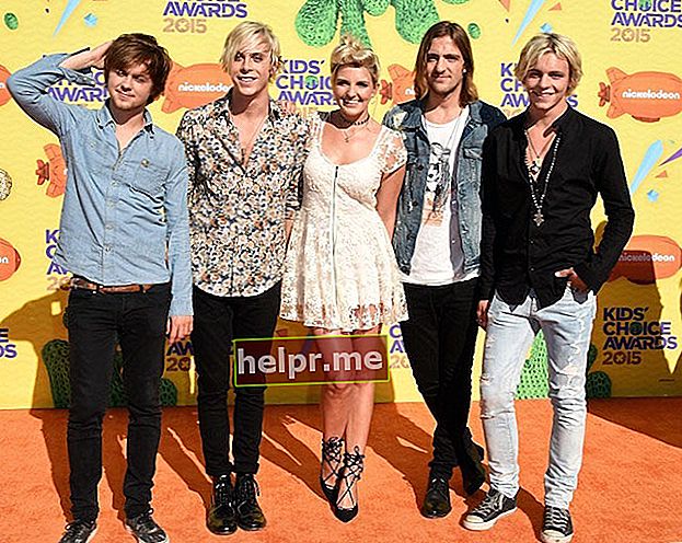 Band R5 en los Kids Choice Awards 2015 de Nickelodeon