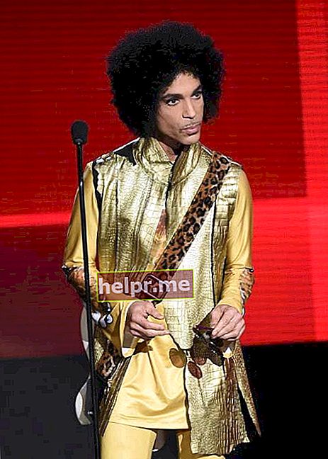 Prince la American Music Awards în noiembrie 2015