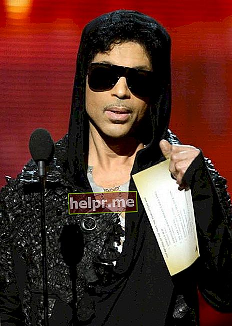 Prince en la 55a Entrega Anual de los Premios GRAMMY en febrero de 2013