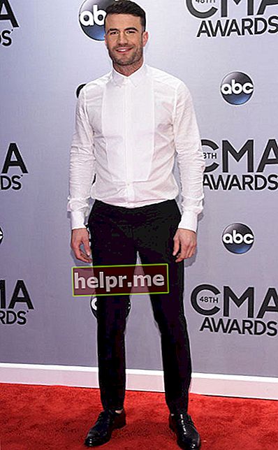 Sam Hunt durante los premios CMA 2014