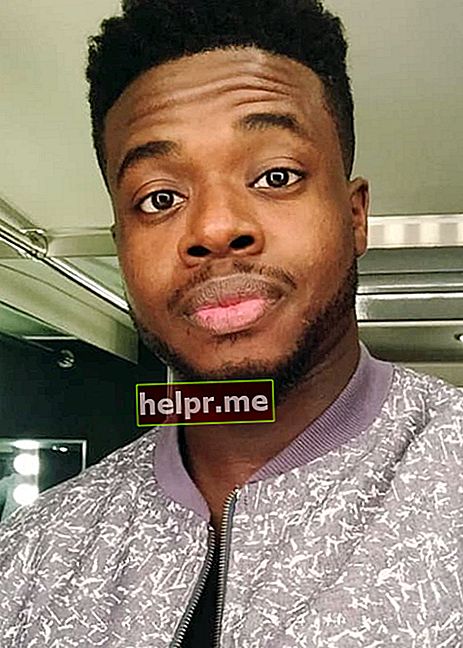 Kevin Olusola en una selfie de Instagram como se vio en octubre de 2017