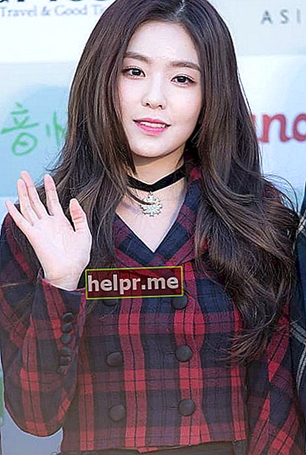 إيرين في السجادة الحمراء لجوائز Gaon Chart K-pop في فبراير 2016