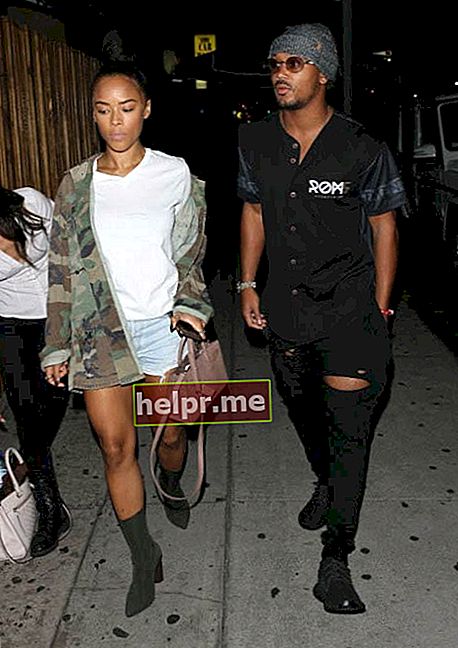 Romeo Miller i Serayah izvan žarišta Los Angelesa u rujnu 2016. godine