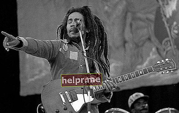 Bob Marley cântă la Dalymount Park în iulie 1980