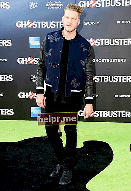 Scott Hoying na estreia de Ghostbusters da Sony Pictures em julho de 2016