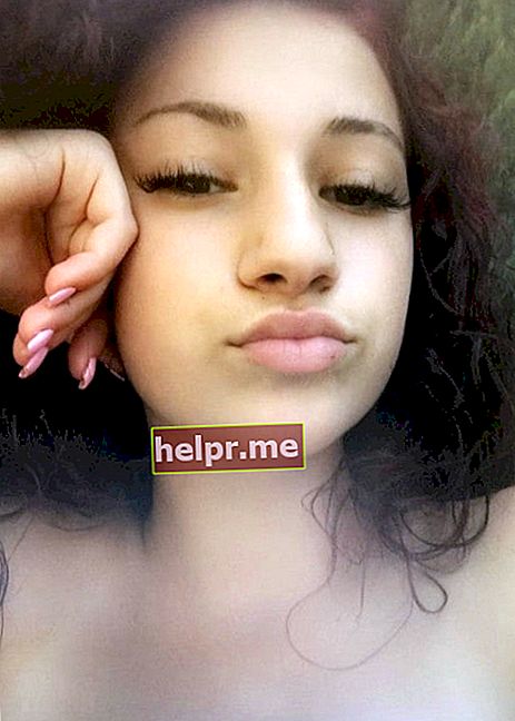 Danielle Bregoli într-un selfie pe Instagram, așa cum s-a văzut în mai 2017
