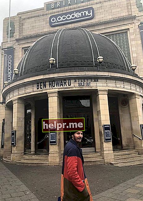 Ben Howard cântă la O2 Academy Brixton în ianuarie 2019