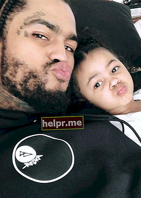 Dave East a făcut un selfie cu fiica sa în aprilie 2018