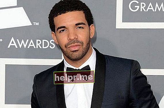 Drake durante los Grammy en 2013