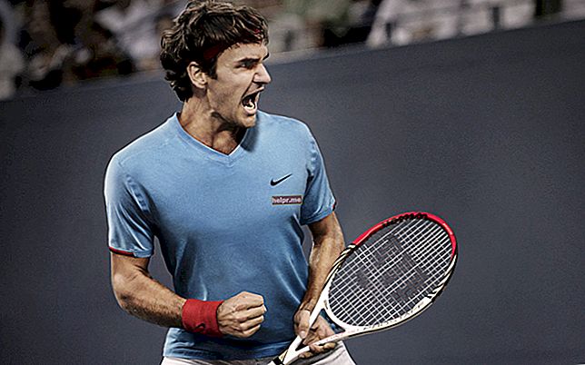 Roger Federer Magasság, súly, életkor, teststatisztika