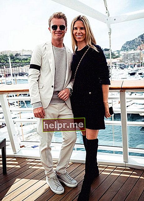 Nico Rosberg și Vivian Sibold, așa cum s-a văzut în mai 2019