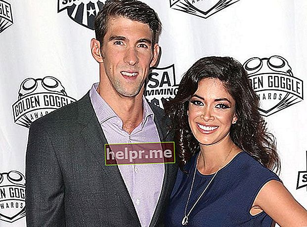 Michael Phelps och Nicole Johnson