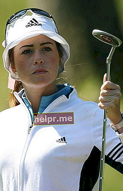 פאולה קרימר במהלך אימון לפני אליפות LPGA 2007