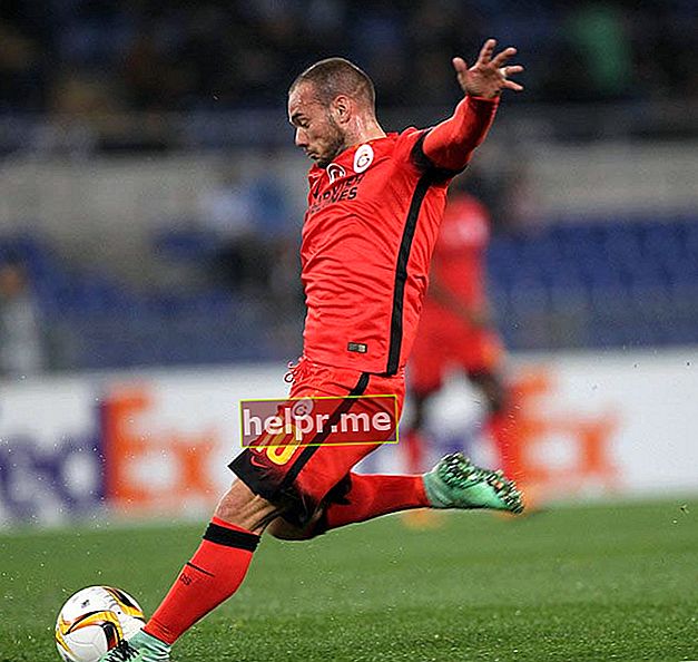 Wesley Sneijder a încercat să înscrie în timpul unui meci UEFA Europa League între Galatasaray și Lazio pe 25 februarie 2016 la Roma, Italia