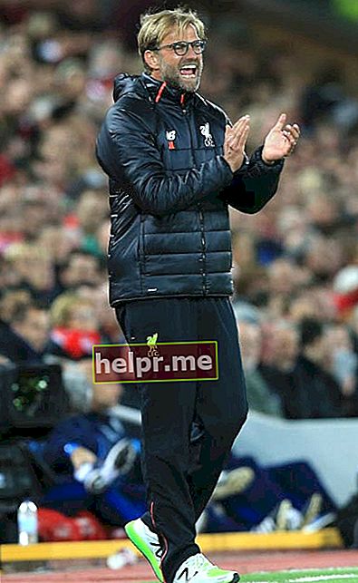 Jurgen Klopp tijekom utakmice između Liverpoola i West Bromwich Albiona u listopadu 2016
