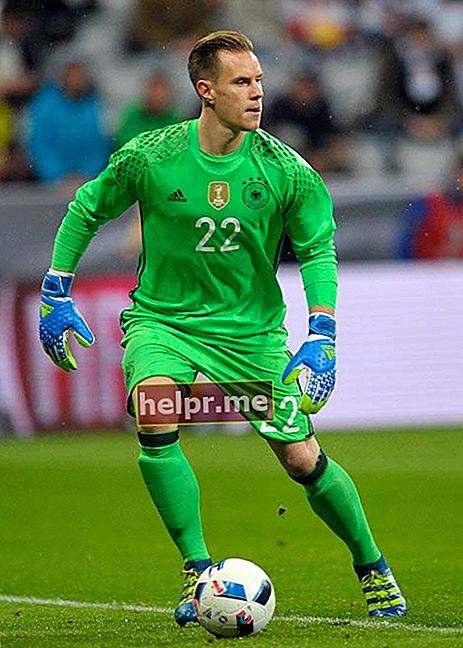 Marc-Andre Ter Stegen în timpul unui meci dintre Germania și Italia pe 29 martie 2016