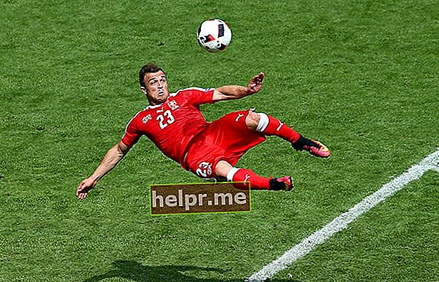 Xherdan Shaqiri marca el legendario gol de su país Suiza contra Polonia durante la UEFA EURO 2016 el 25 de junio de 2016