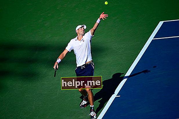 John Isner slujește împotriva Frances Tiafoe în timpul US Open 2016 din 29 august 2016