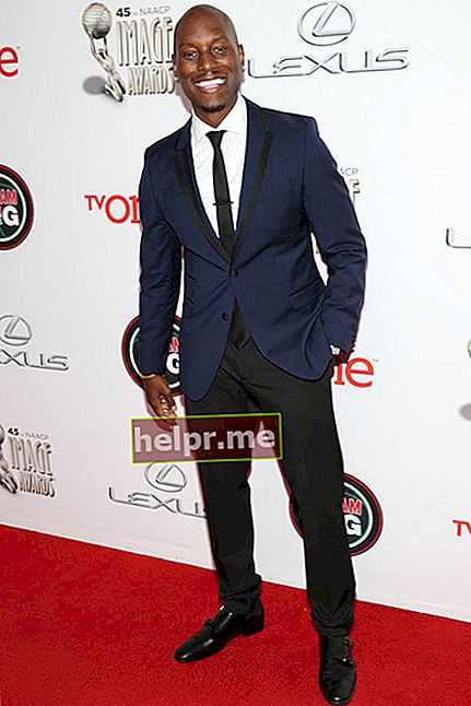 Tyrese Gibson TV One 45. NAACP Image Awards pasniegšanas ceremonijā