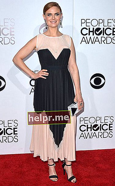 Emily Deschanel la People's Choice Awards 2014