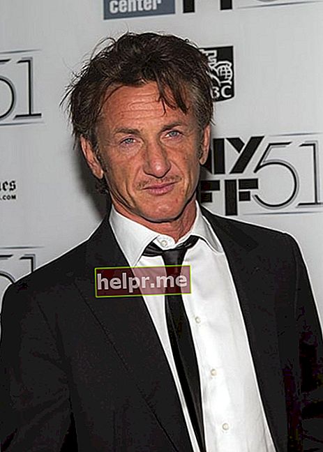 Sean Penn viđen na 51. New York Film Festivalu u listopadu 2013