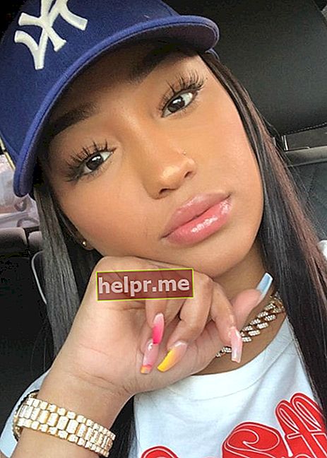 Ella Rodríguez en una selfie d'Instagram tal com es va veure el febrer del 2019