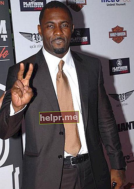Idris Elba la American Music Awards 2007 după petrecere