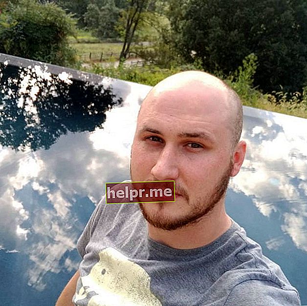 Taras Kulakov en una selfie tal com es va veure el setembre de 2016
