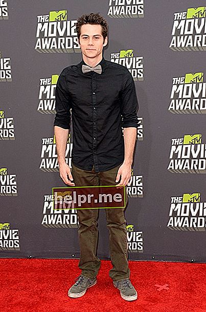 Dylan O'Brien în timpul MTV Movie Awards