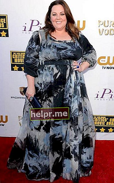 Melissa McCarthy asiste a los Critics 'Choice Movie Awards 2014 en el Barker Hangar en Santa Mónica, California.