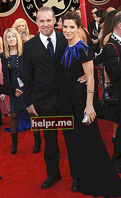 Sandra Bullock y su exmarido Jesse James.