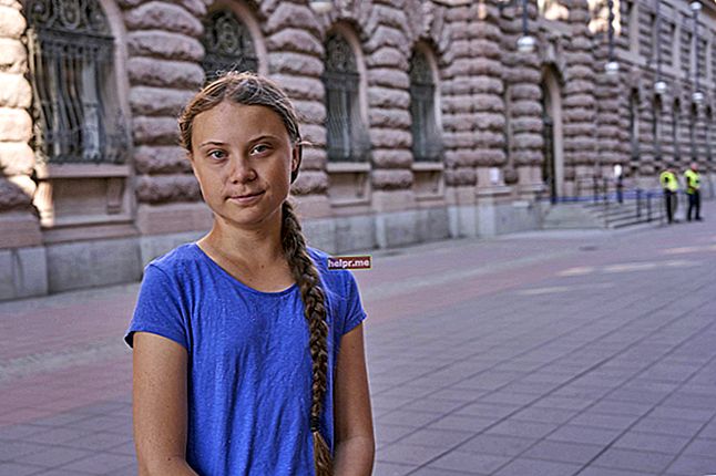 Greta Thunberg Altura, peso, edad, estadísticas corporales