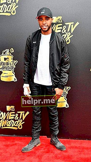 חילין רמבו בטקס פרסי הסרטים והטלוויזיה של MTV במאי 2017