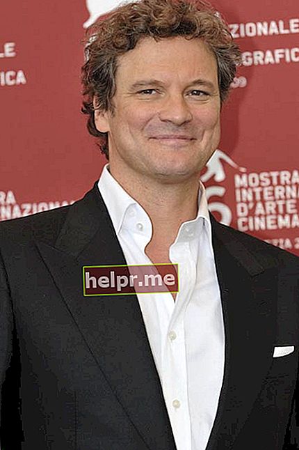 Colin Firth durant el Festival de Cinema de Venècia 2009