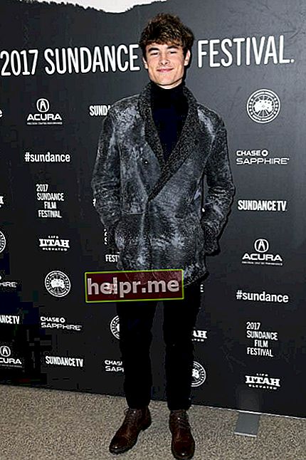 Kian Lawley la premiera Before I Fall de la Sundance Film Festival în ianuarie 2017