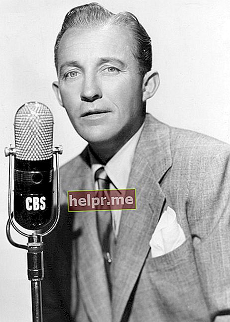 Bing Crosby visto en septiembre de 1951