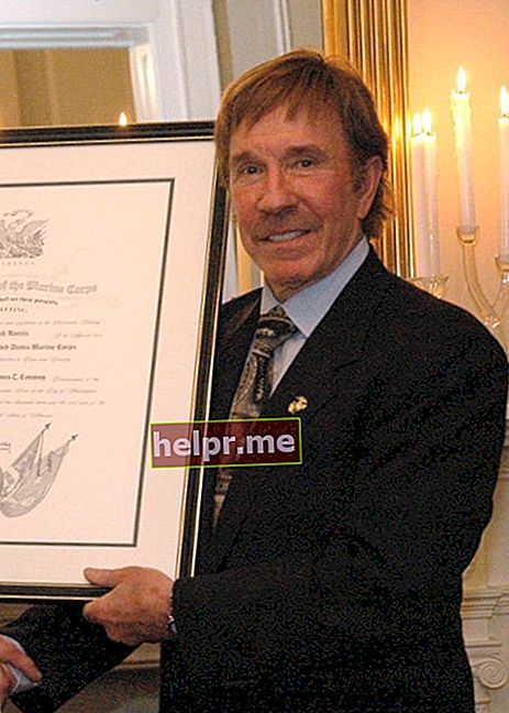 Chuck Norris visto en marzo de 2007