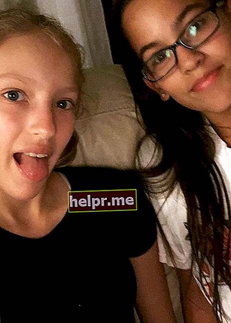 KarinaOMG como se ve en una selfie tomada con su mejor amiga canadiense Erika Bauta en agosto de 2018