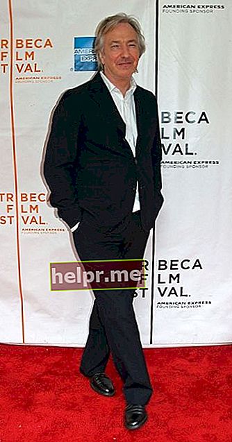 Alan Rickman en el Festival de Cine de Tribeca 2007