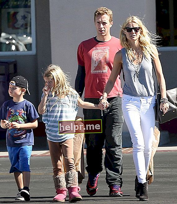 Gwyneth Paltrow con la familia