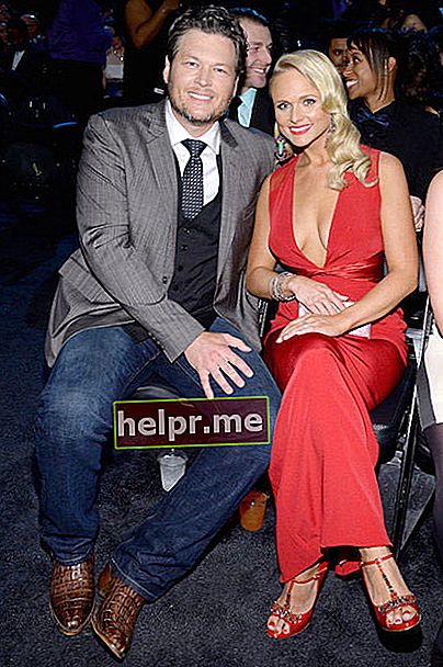 Blake Shelton și Miranda Lambert la Grammy Awards 2014