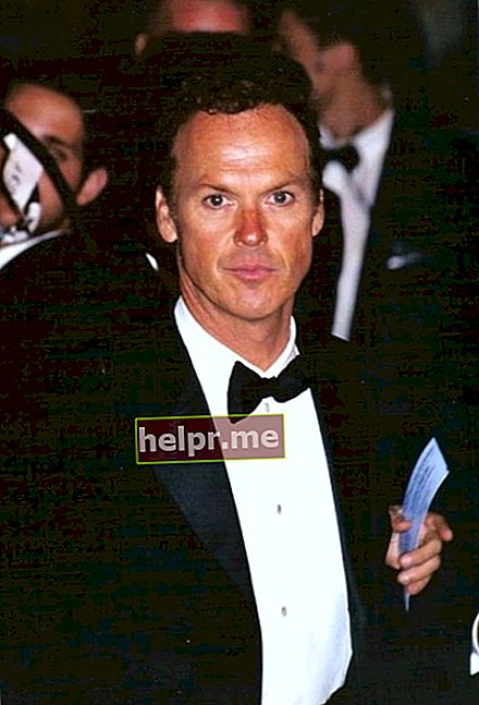 Michael Keaton la Festivalul de Film de la Cannes din 2002