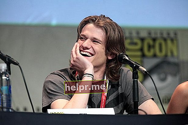 Lucas Till en la San Diego Comic Con International en julio de 2015