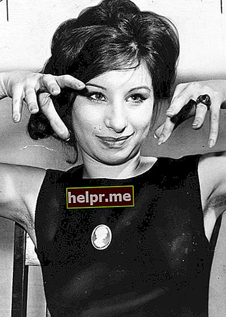 Barbra Streisand visto en 1962