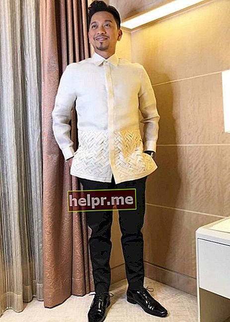 Jhong Hilario como se ve en una foto tomada en el Shangri-La en Fort, Manila en septiembre de 2019